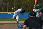 Baseball vs Babson  Wheaton College Baseball vs Babson College. - Photo By: KEITH NORDSTROM : Wheaton, baseball